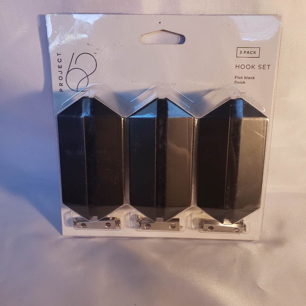 Project 62 Decorative Hexagon Hook 3 PK